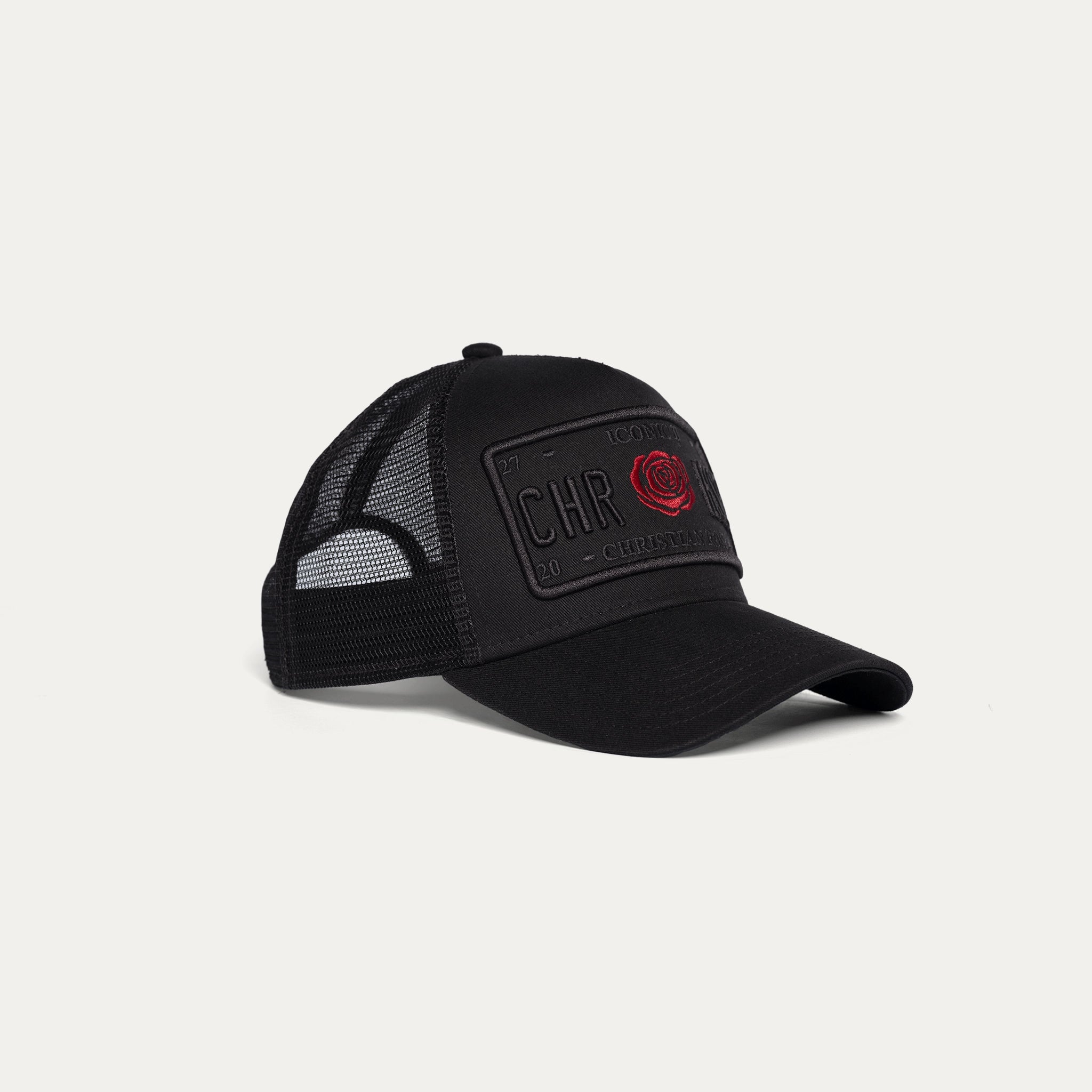 Custom Designed C & C ROSE Hat Customize Your Own Rose Fitted Cap – Francoise & Company main image 2
