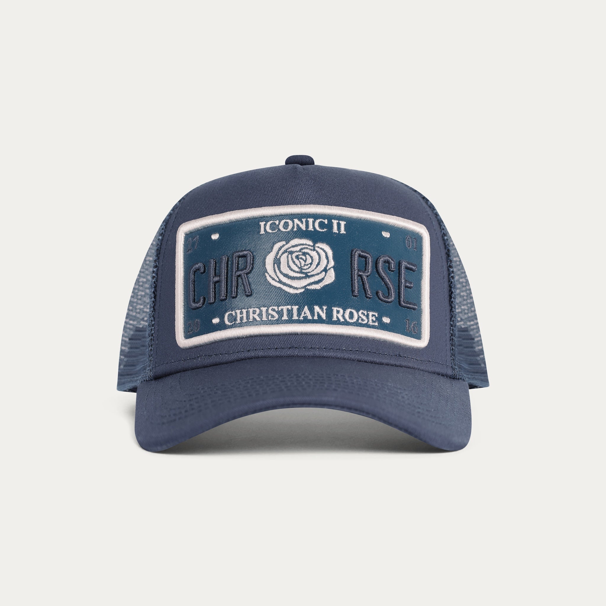 Navy / White
