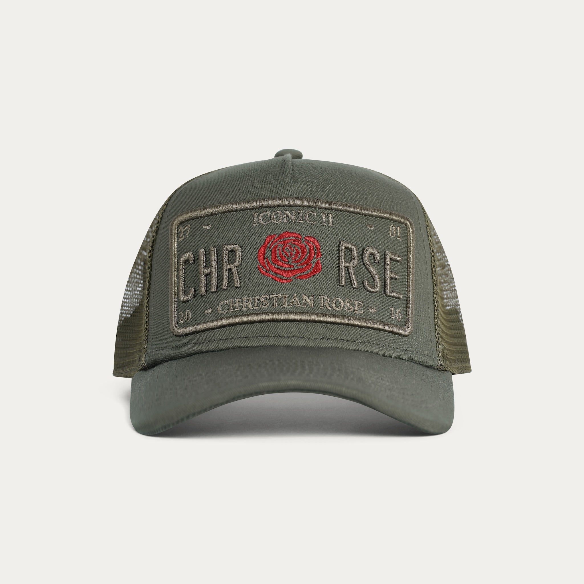 Olive / Olive / Red