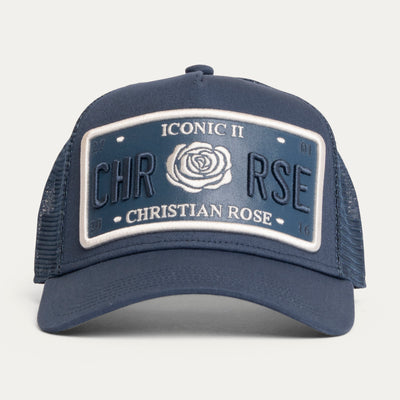 Navy / White