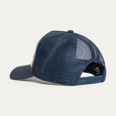 Navy / White