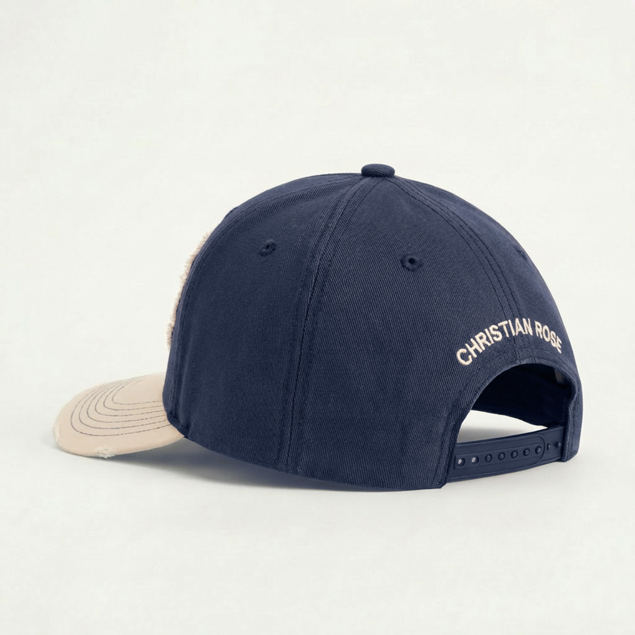 Off White / Blue