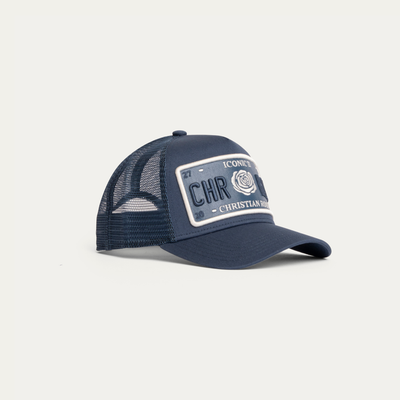 Navy / White