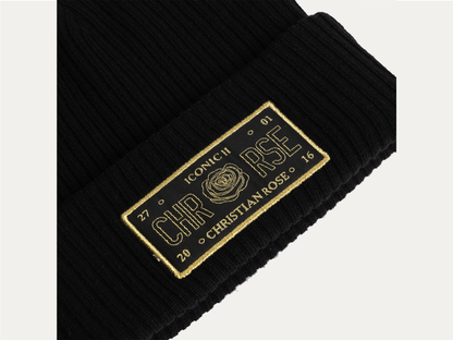 Black / Gold Outline