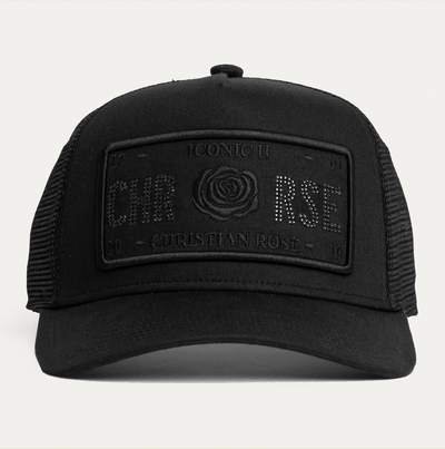 Black / Black Rhinestone