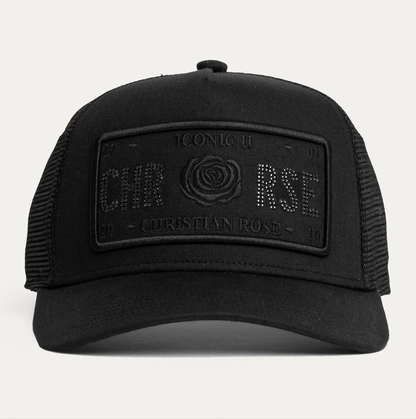 Black / Black Rhinestone