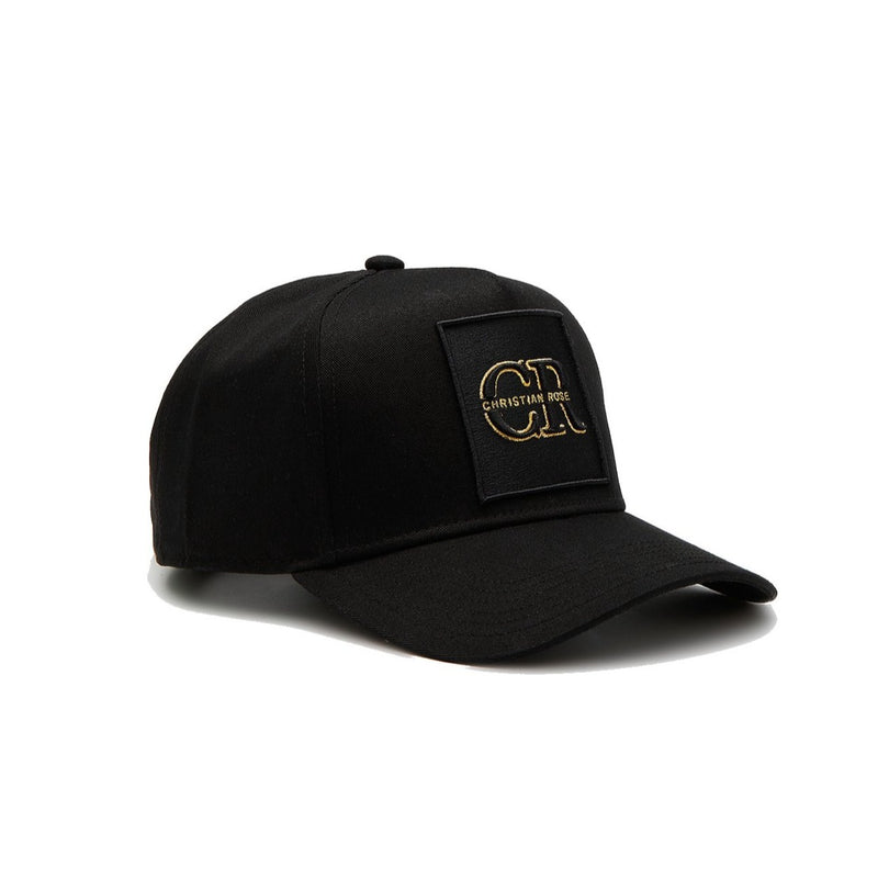 Black / Gold cap