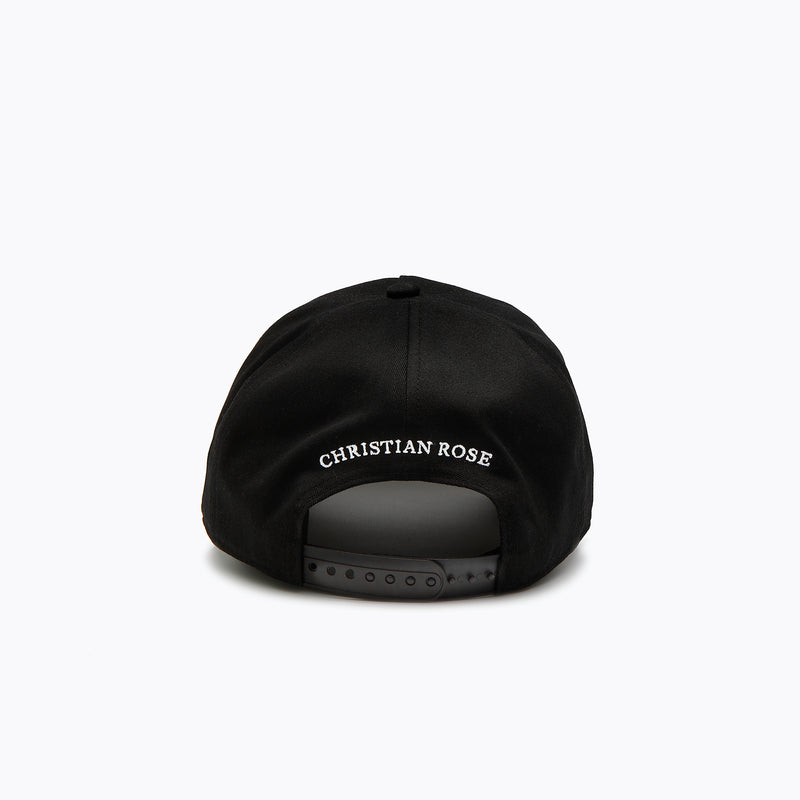 Black / White cap