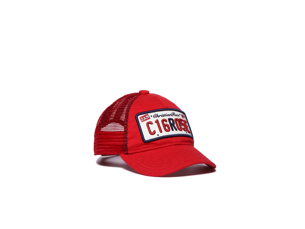 Red Toddler Trucker Cap